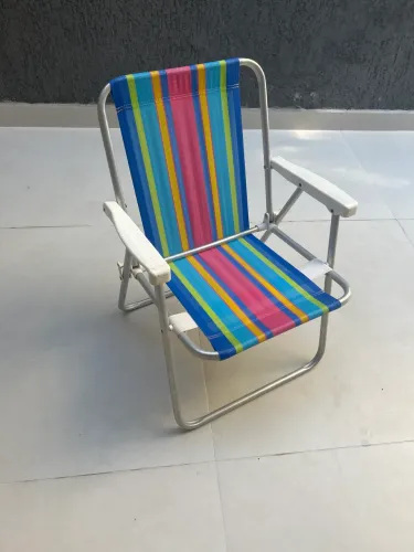 Cadeira de praia alumínio