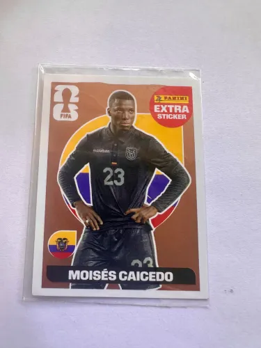 Figurinha Legend Moisés Caicedo Bronze