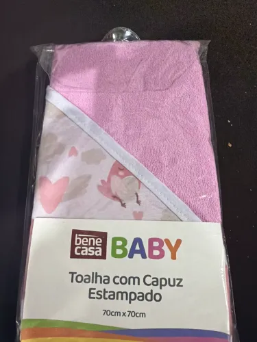 Toalha com capuz baby