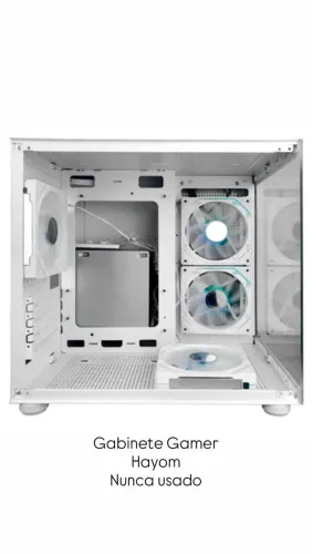 Gabinete Hayon Aquário Com 4 Cooler fan Led rgb