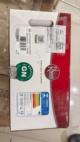 Aquecedor A Gás Rheem Digital 30 Litros - GN