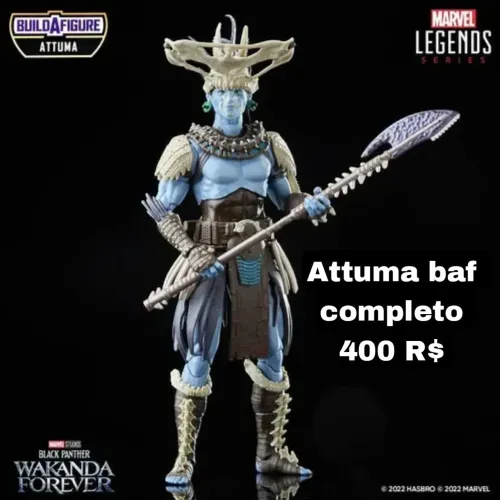 Attuma Marvel legends Baf completo