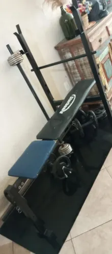 kit musculação em casa