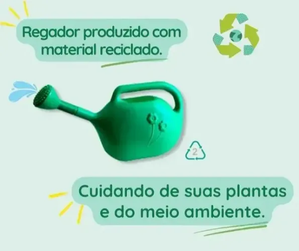 Regador Plastico 5 litros 