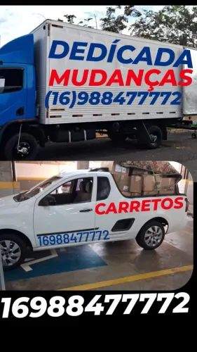 RIBEIRÃO PRETO Carretos-mudanças-local-regiao-todo Brasil