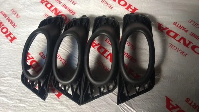 Acabamento farol de milha neblina Honda Civic e new civic 