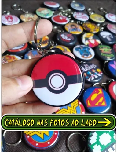 Chaveiros Pokemon - NerdDog Store Pikachu Pokémon Pokebola Squirtle Charmander Pokébola