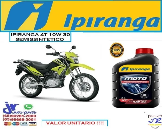 Oleo Ipiranga Moto 4T 10W30 Bros 2013