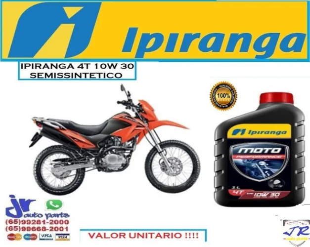 Oleo Ipiranga Moto 4T 10W30 Bros 2011