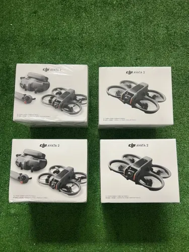Drone Dji Avata 2 kit combo  3 baterias Anatel Br Lacrado Anatel - Nota Fiscal
