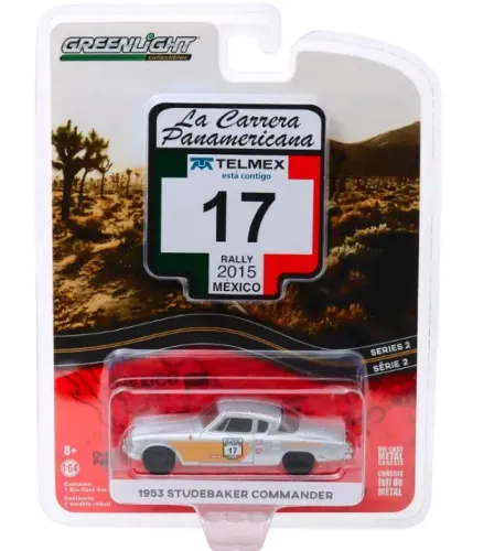 Greenlight car 1/64 Carrera Panamericana Stude Baker Commander 13260-a