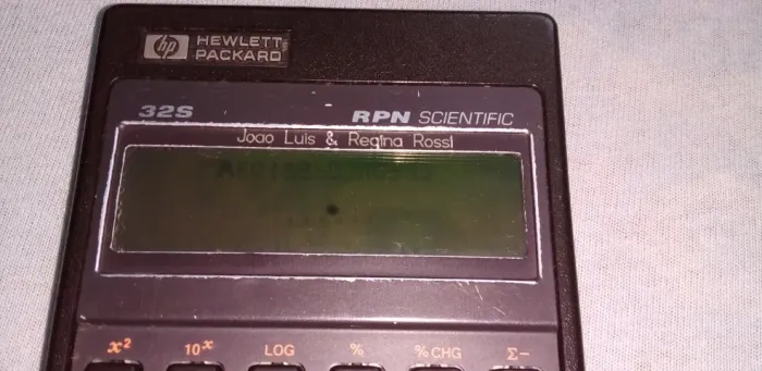 Calculadora HP 32S