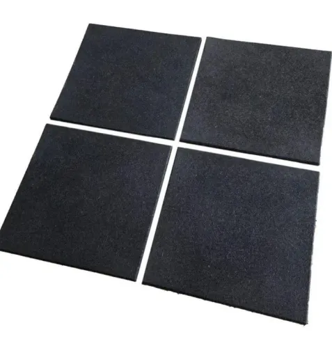 Tapetes de Borracha para Academia 11 mm- 4 Peças