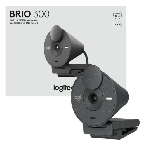 Webcam Full Hd Brio 300 Logitech
