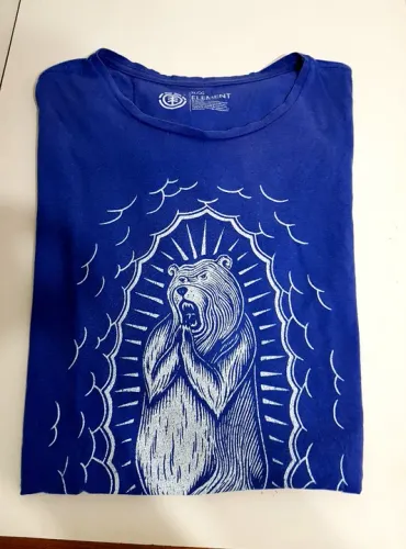 CAMISETA ELEMENT ORIGINAL AZUL GG