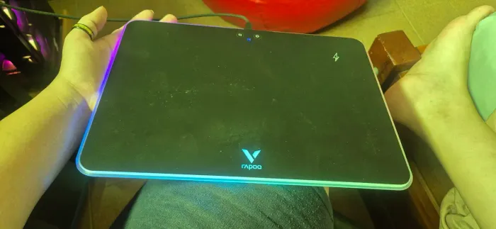 Mousepad Rapoo V10RGB carregamento sem fio