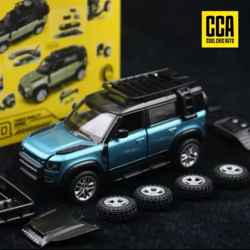 Land Rover Defender 110 - Escala 1:43 - Brinquedo para Colecionadores