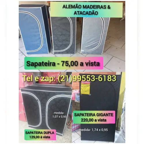 SAPATEIRAS A PARTIR DE 75,00