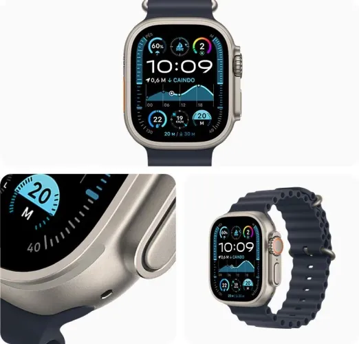Apple Watch Ultra 2 49mm Natural GPS Celular Novo Lacrado