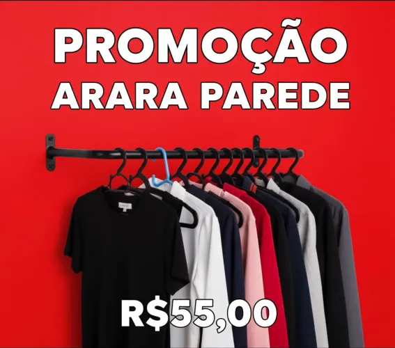 Arara fixa 1 mertro R$55,00 fazemos entrega consulte a taxa!!!