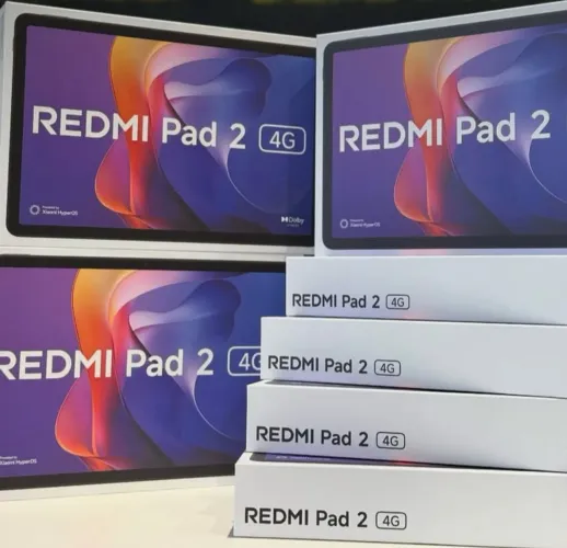 Tablet Xiaomi Pad 2 Redmi 128/04 Lacrado Chip 4G Celular Capa Película Entregamos 