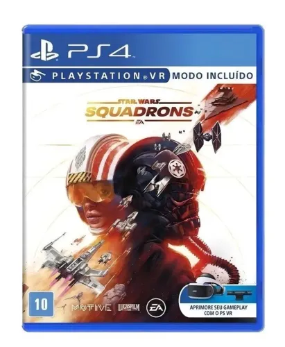 Jogo Mídia Física Ps4 Star Wars: Squadrons Standard Edition.(Original, Novo  e Lacrado)