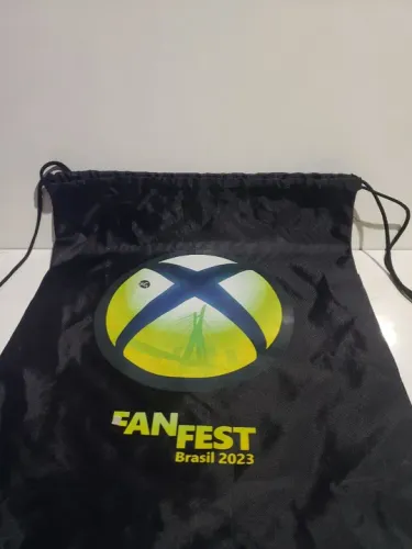 Item de Colecionador Sacola ecobag Xbox Microsoft Fan Fesr CCXP 23