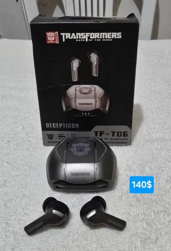 Fone de ouvido Bluetooth Transformes O Lado Oculto da Lua original 
