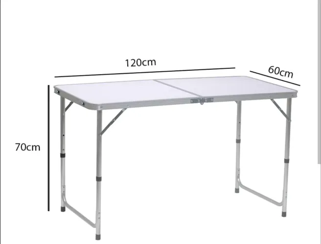 Mesa dobrável, camping, pesca