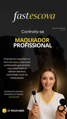 Maquiador e Escovista profissional