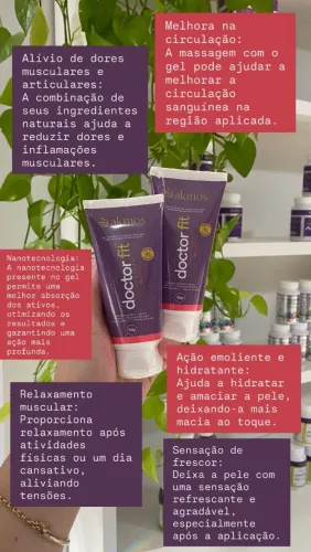 Gel para massagem doctor fit Akmos