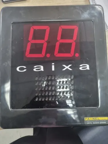 Painel Chama Fiscal p/supermercados - até 15 PDV`S - Conservado