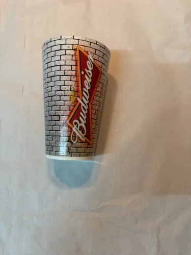 Copo de plástico Budweiser de coleção - Leia