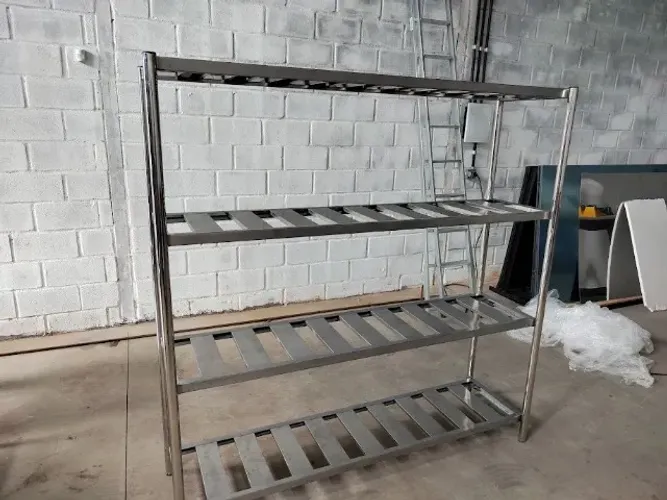 Estante Frigorífica em Aço Inox - Medidas Personalizadas Sob Medida