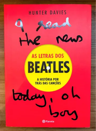 Livro As Letras dos Beatles - Hunter Davies