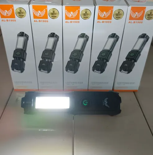 LANTERNA RECARREGAVEL USB REF: AL-B1909