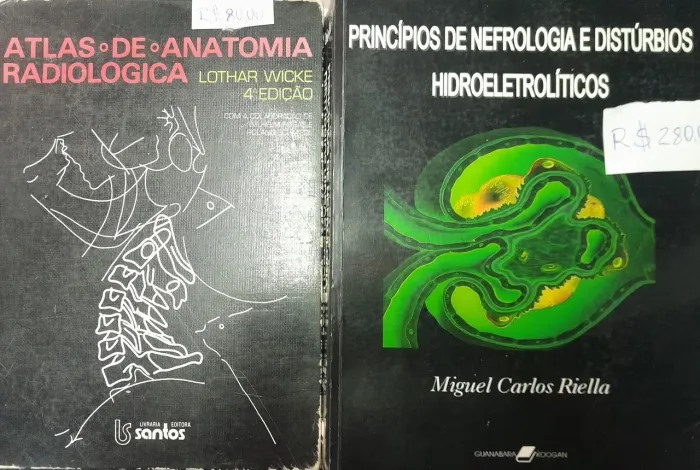 Livros de Medicina - Atlas, Propedeutica, Anatomia e mais!