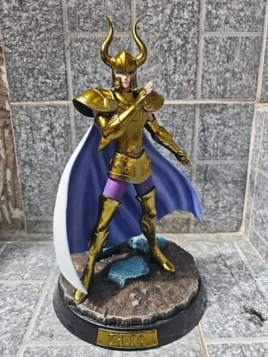 Figura 3D Cavaleiro do zodíaco - Shura de Capricórnio 