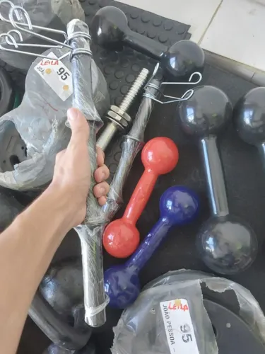 Barra oca 40cm para anilhas