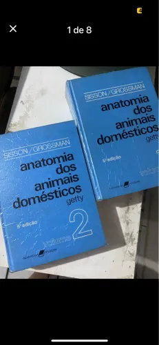 Livros Getty Anatomia dos animais domésticos 5ª edição volume 1 e 2