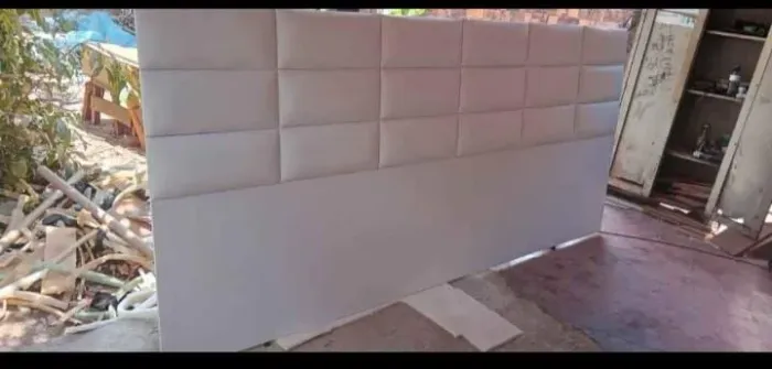 Cabeceira Estofada Painel, Design Moderno