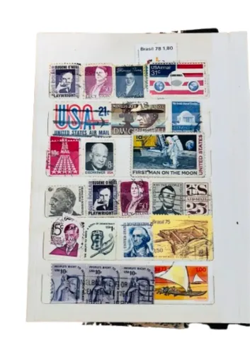 Coleção de Selos Antigos (lote 2)