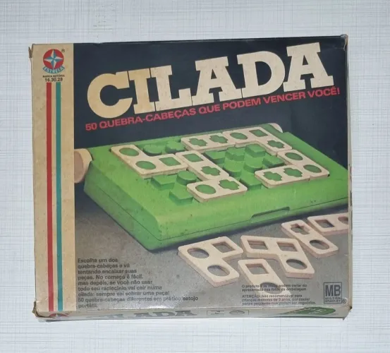Jogo Cilada Estrela - 50 Quebra-Cabeças