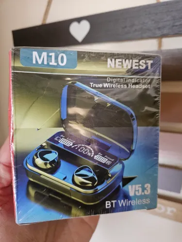 Fone de ouvido Bluetooth M10 - Novo! lacrado!