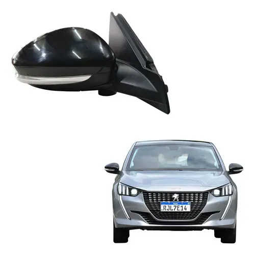 Retrovisor Peugeot 208 2021 A 2024 L. Esquerdo Original