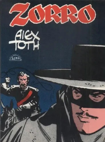 Revista Capa Dura Zorro Alex Toth Peça de Coleção Perfeito Estado