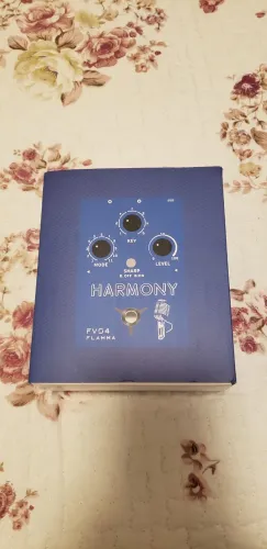 Pedal Flamma Fv04 Vocal Harmonizer Azul