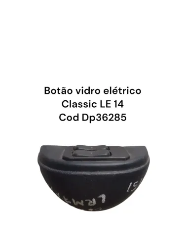 Botão Vidro Elétrico Classic Le 14 Cod Dp36285