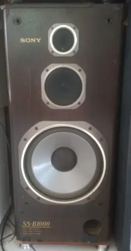 Caixas raras da SONY SS-B1000 (8ohms) PAR -Somente retirada.