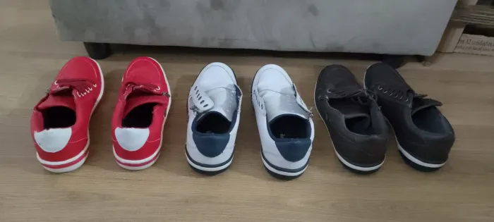 SAPATÊNIS CASUAL COURO